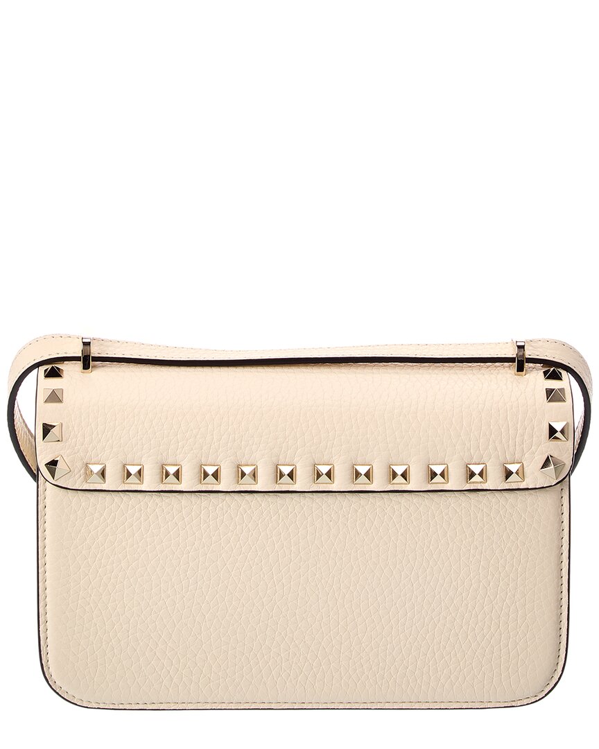 Valentino Valentino Rockstud Small Grainy Leather Shoulder Bag