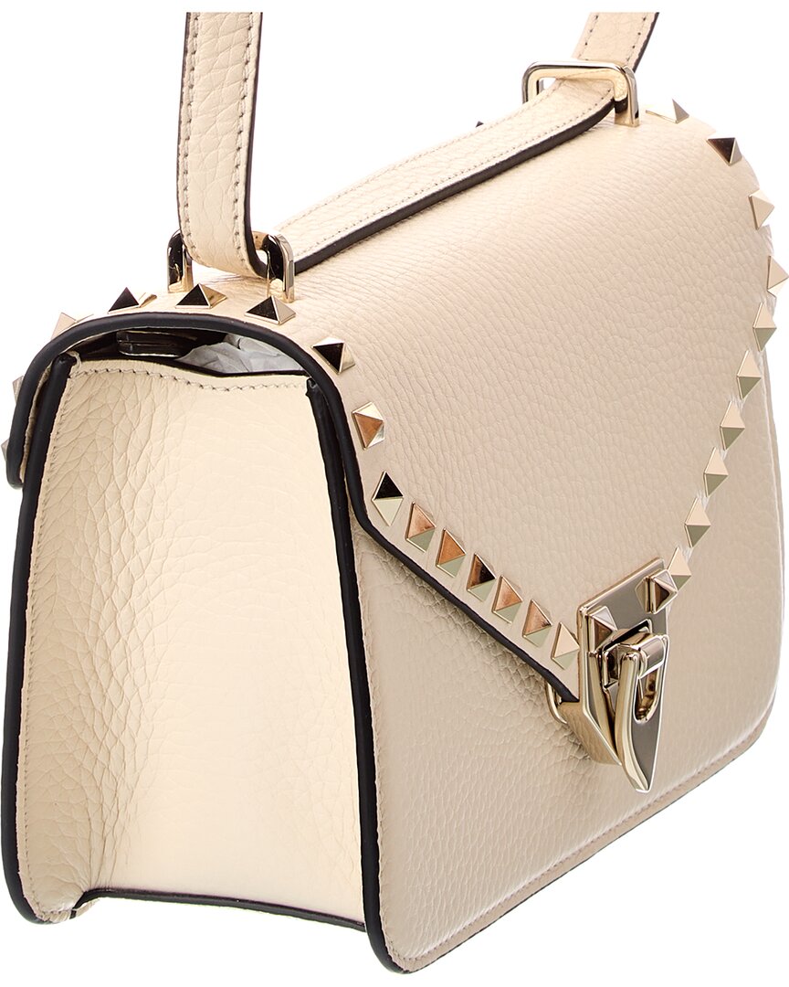 Valentino Valentino Rockstud Small Grainy Leather Shoulder Bag