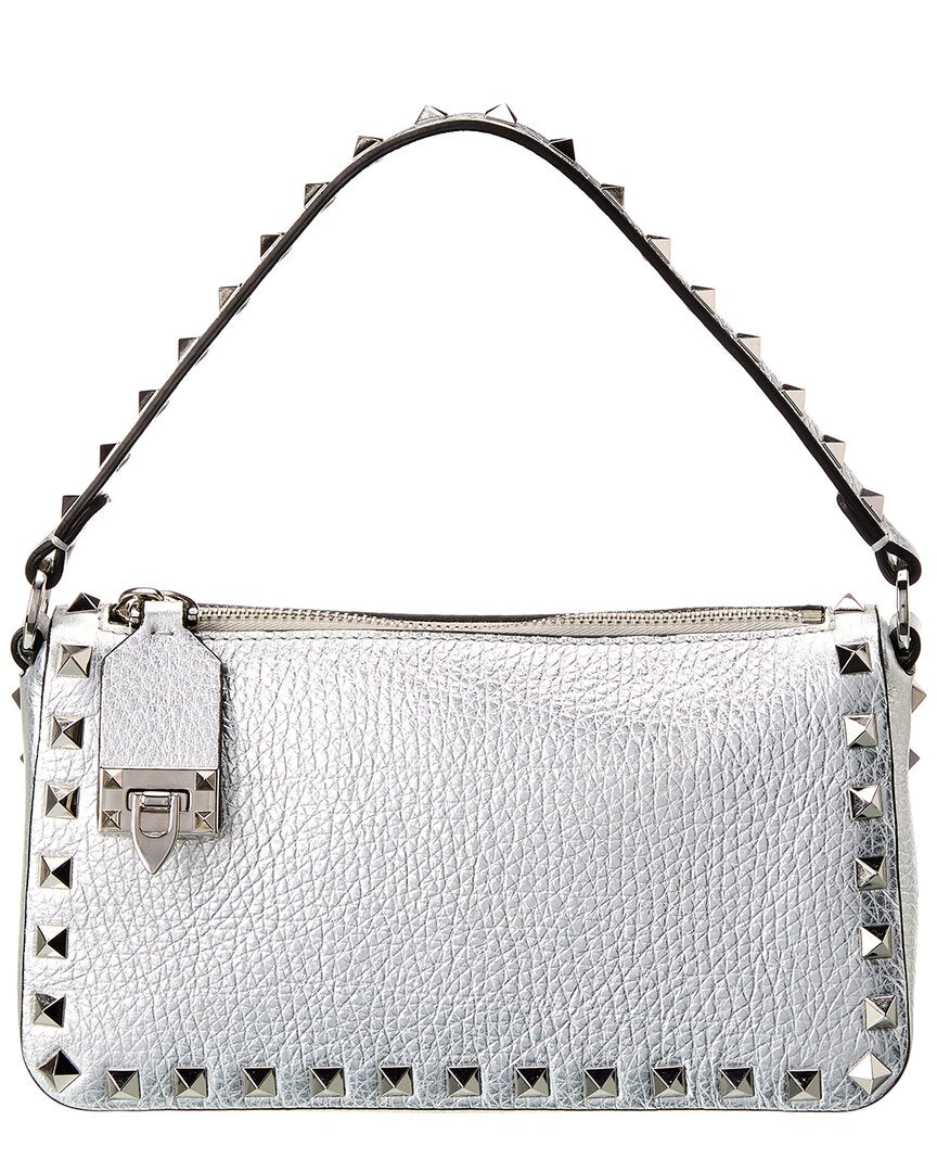 Valentino Valentino Rockstud Small Grainy Leather Crossbody