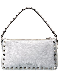 Valentino Valentino Rockstud Small Grainy Leather Crossbody