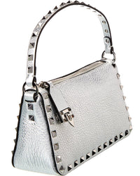Valentino Valentino Rockstud Small Grainy Leather Crossbody