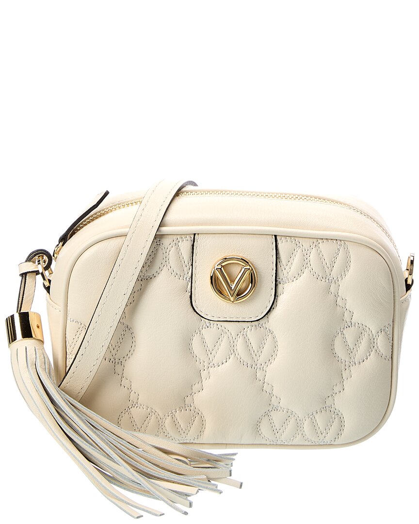 Valentino By Mario Valentino Amel Monogram Matelasse Leather Crossbody