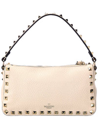 Valentino Rockstud Small Grainy Leather Crossbody