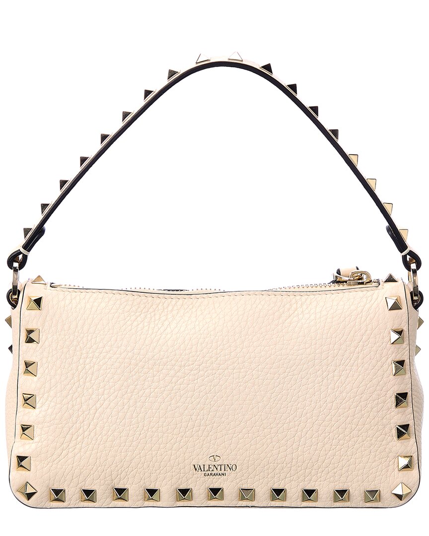 Valentino Rockstud Small Grainy Leather Crossbody