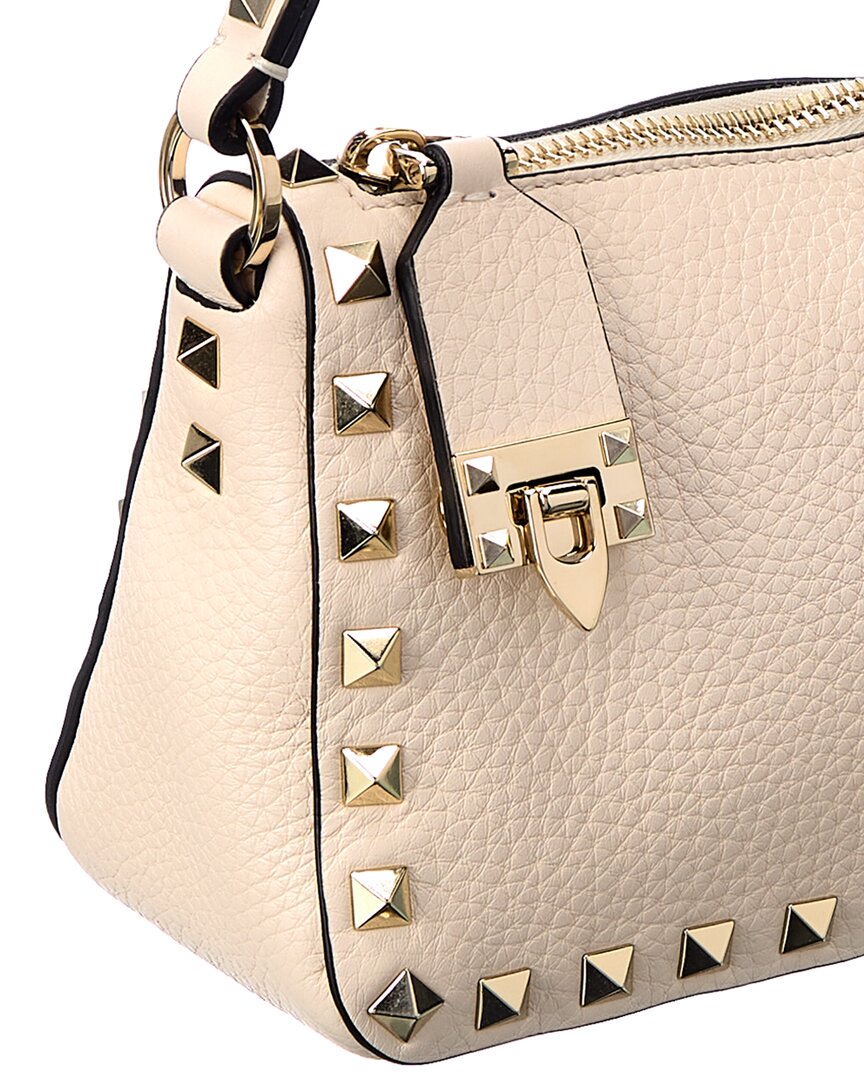 Valentino Rockstud Small Grainy Leather Crossbody