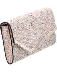 Jimmy Choo Emmie Glitter Shoulder Bag