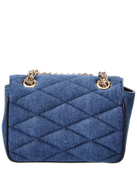 Jimmy Choo Farone Denim Shoulder Bag