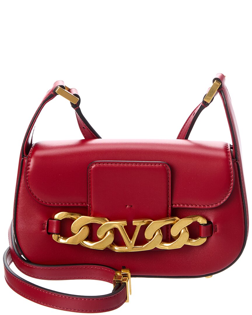 Valentino Vlogo Chain Small Leather Shoulder Bag