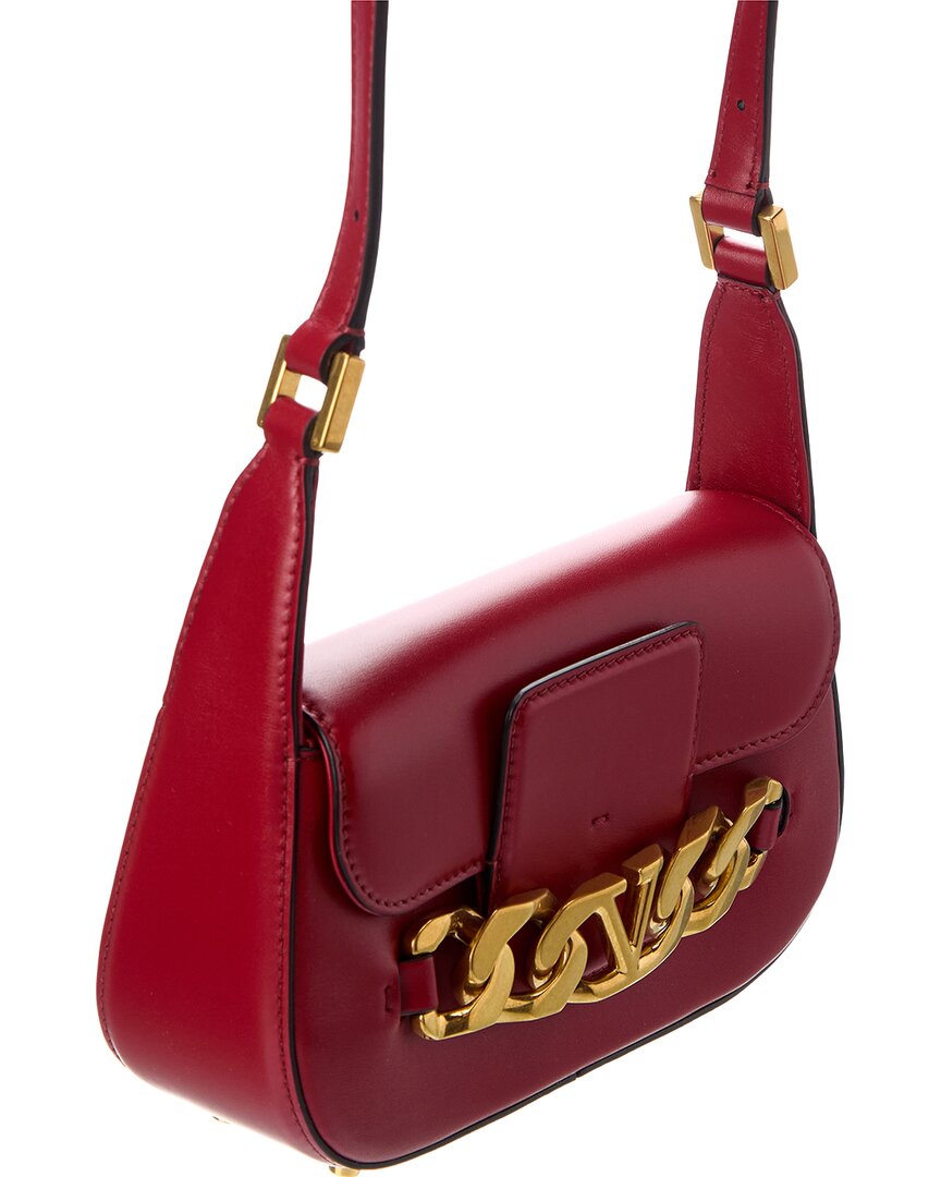 Valentino Vlogo Chain Small Leather Shoulder Bag