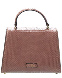 Valentino Vlogo Python Shoulder Bag