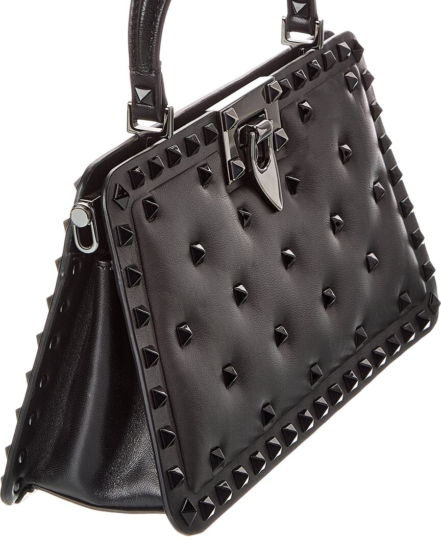 Valentino Rockstud Leather Shoulder Bag