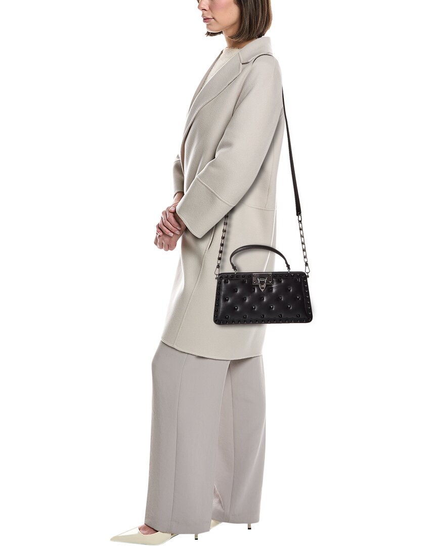 Valentino Rockstud Leather Shoulder Bag