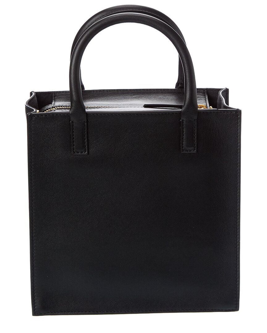 Valentino Vlogo Leather Tote