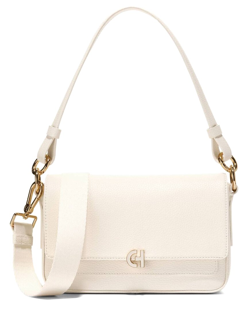 Cole Haan Mini Leather Shoulder Bag ONE SIZE White