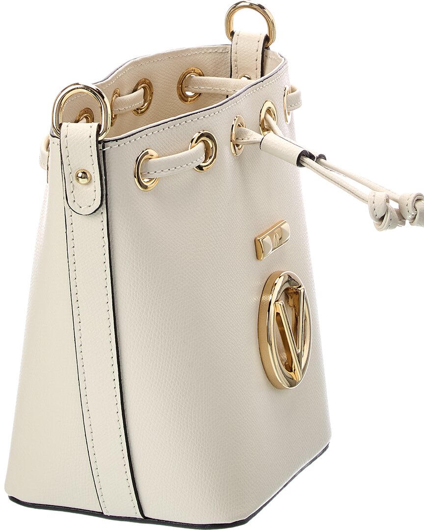 Valentino By Mario Valentino Jules Bonbonniere Leather Camera Bag