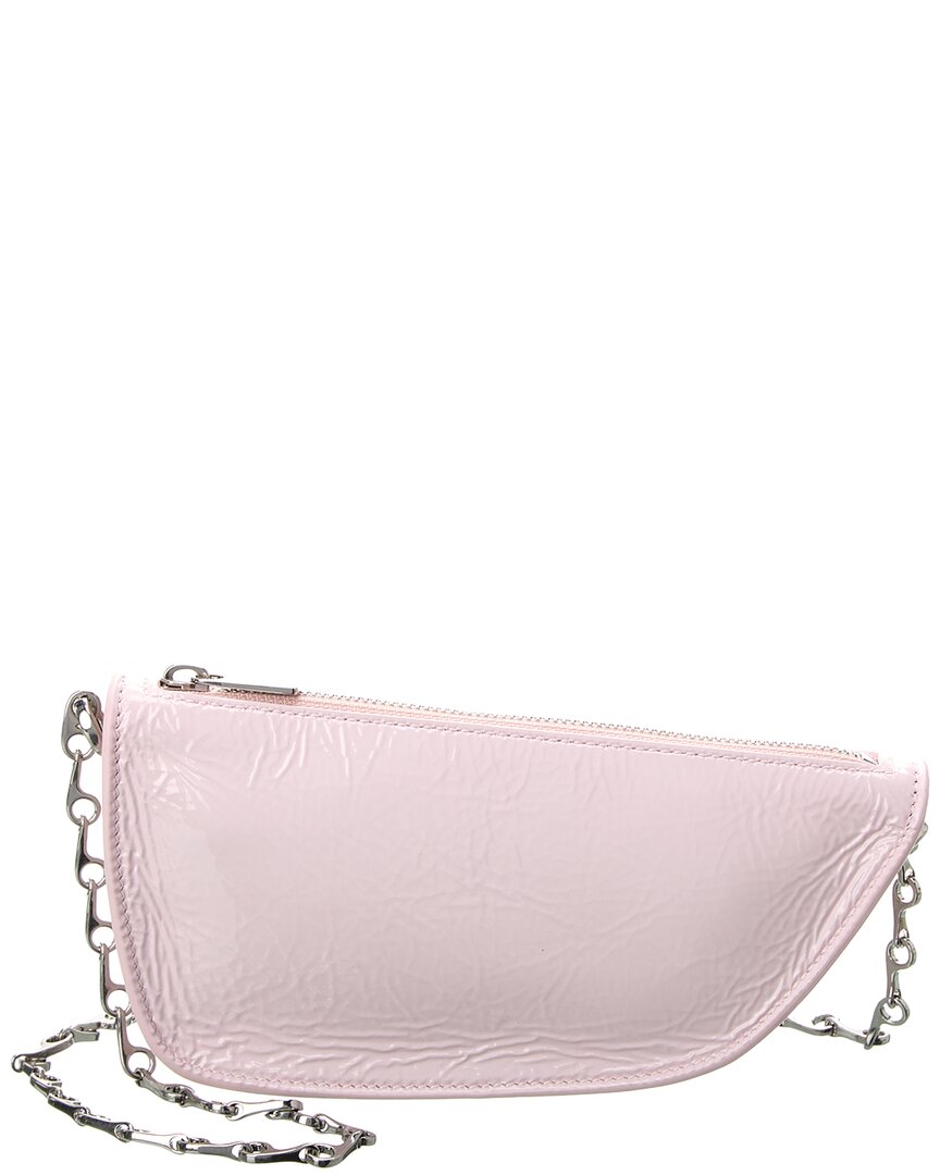Burberry Micro Sling Shell Leather Shoulder Bag ONE SIZE Pink