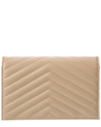 Saint Laurent Cassandre Matelasse Leather Shoulder Bag