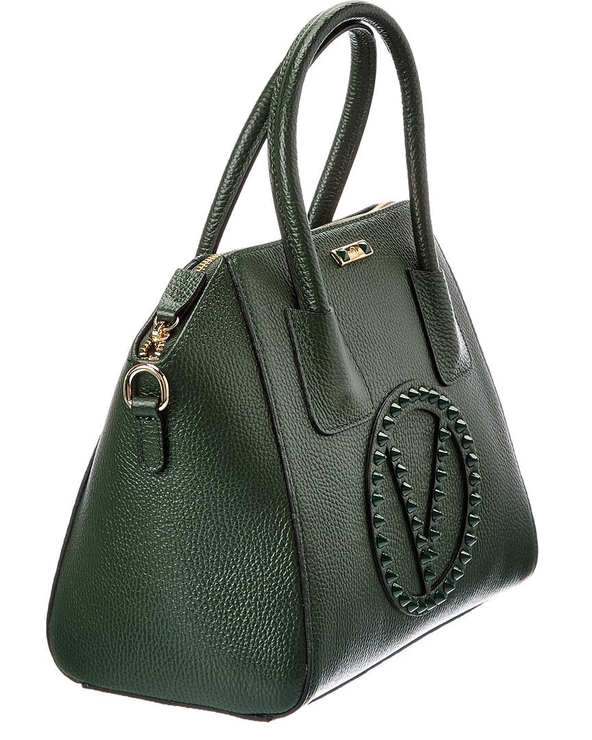 Valentino By Mario Valentino Minimi Rock Leather Shoulder Bag