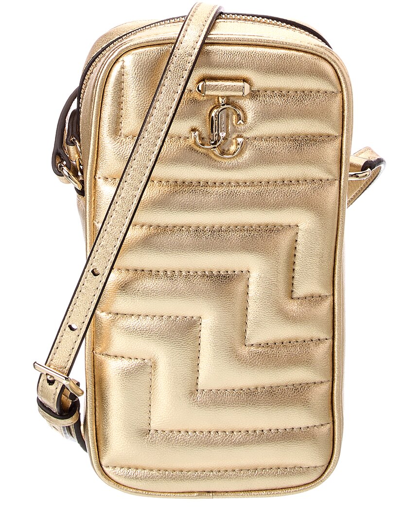 Jimmy Choo Avenue Ns Leather Phone Case