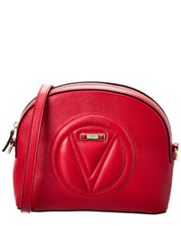 Valentino By Mario Valentino Diana Signature Leather Crossbody ONE SIZE Red