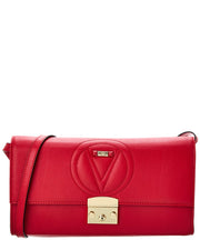 Valentino By Mario Valentino Cocotte Leather Shoulder Bag
