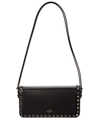 Valentino Rockstud23 East-West Leather Hobo Bag