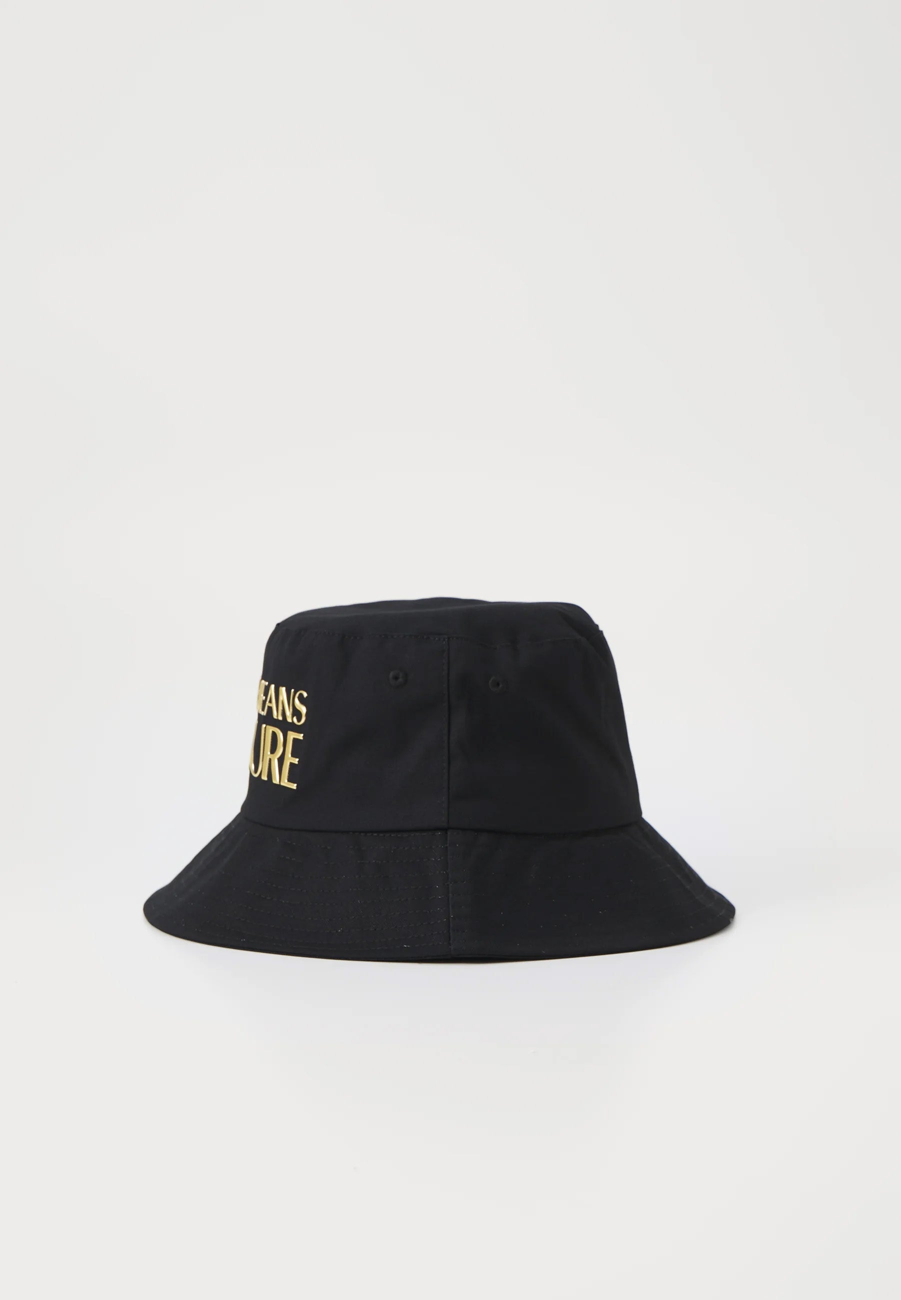 Versace Jeans Couture Black/Gold Classic Bold Gold Signature Bucket Hat