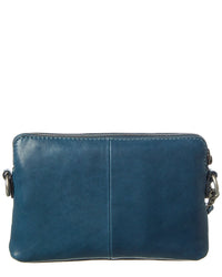 Frye Melissa Leather Crossbody, Grey