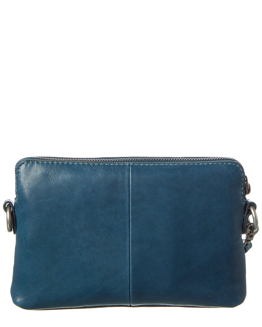 Frye Melissa Leather Crossbody, Grey