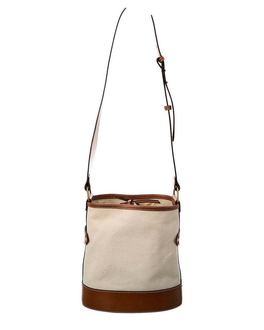 Isabel Marant Canvas & Leather Shoulder Bag – Bluefly