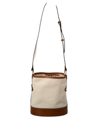Isabel Marant Canvas & Leather Shoulder Bag