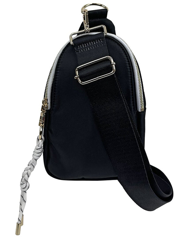Ahdorned Nora Sling Bag With Fashion Straps