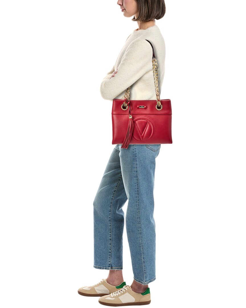 Valentino By Mario Valentino Kali Signature Leather Tote