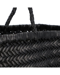 Dragon Diffusion Small Triple Jump Leather Tote