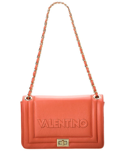 Valentino By Mario Valentino Alice Embossed Leather Shoulder Bag