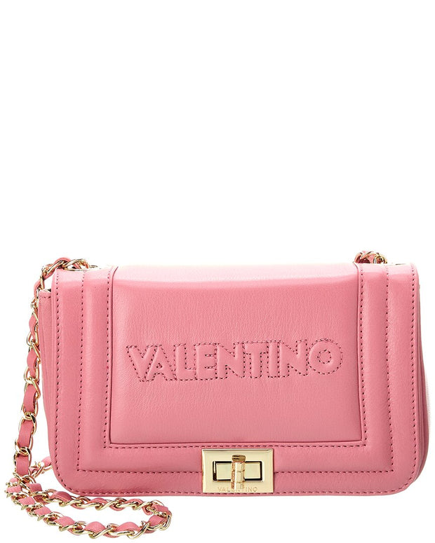Valentino By Mario Valentino Beatriz Embossed Leather Shoulder Bag
