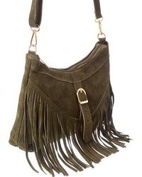 Isabella Rossetti Isabella Rossetti Jasmine27 Suede Shoulder Bag