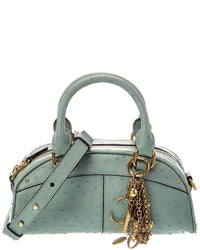 Chloé Chloé Small Leather Bowling Bag