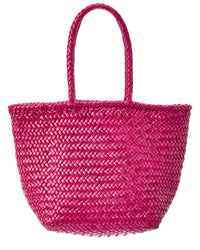 Dragon Diffusion Grace Basket Small Leather Tote