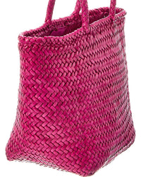 Dragon Diffusion Grace Basket Small Leather Tote