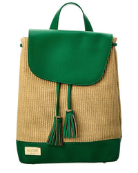 Surell Accessories Surell Accessories Paper Straw Backpack
