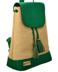 Surell Accessories Surell Accessories Paper Straw Backpack