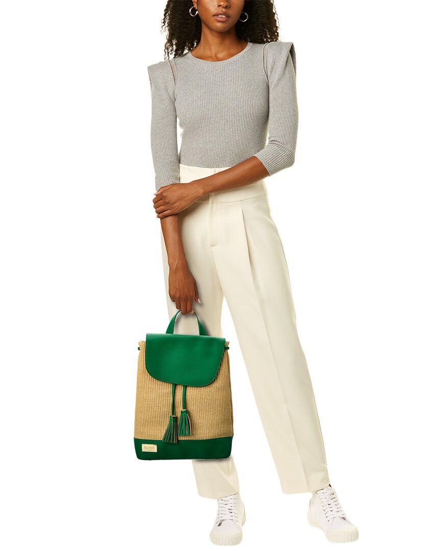 Surell Accessories Surell Accessories Paper Straw Backpack