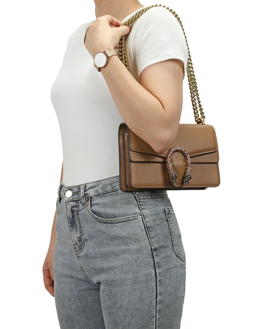 Tiffany & Fred Paris Tiffany & Fred Paris Crystal Dragon Leather Crossbody