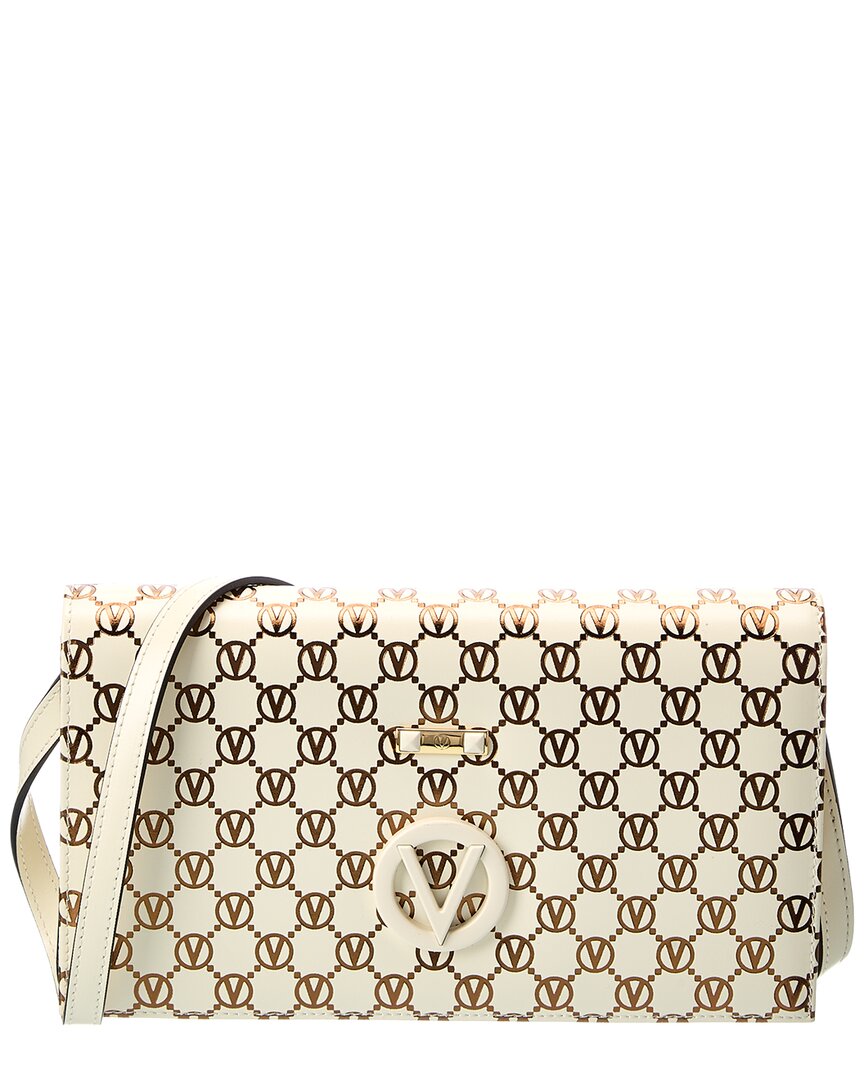 Valentino By Mario Valentino Lena Monogram Leather Shoulder Bag