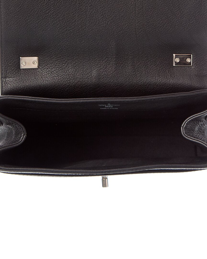 Louis Vuitton Pre-Owned Louis Vuitton Black Leather Lockmeii Bb (Authentic Pre-Loved)
