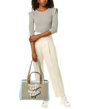 See By Chloé See By Girl Un Jour Canvas & Leather Tote