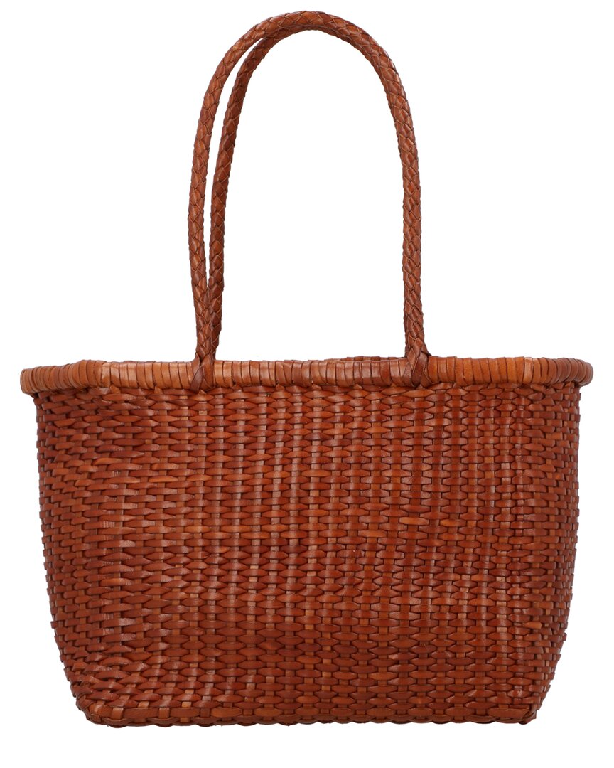 Dragon Diffusion B Weave Small Leather Shoulder Bag