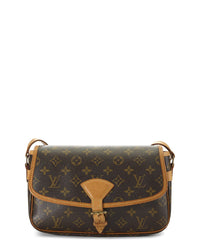Louis Vuitton Louis Vuitton Brown Monogram Coated Canvas Sologne (Authentic Pre-Loved)