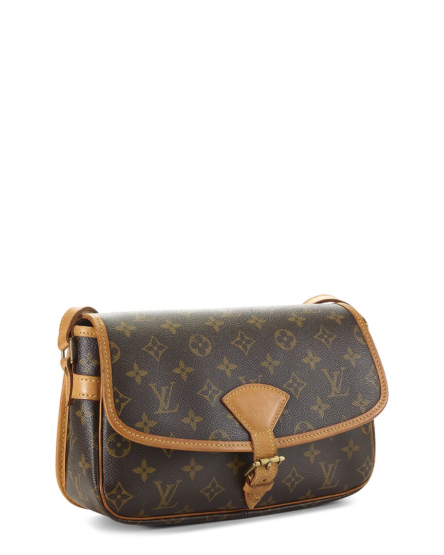Louis Vuitton Louis Vuitton Brown Monogram Coated Canvas Sologne (Authentic Pre-Loved)